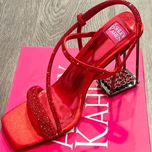Ashley Kahen Goddess Block Heel Sandal